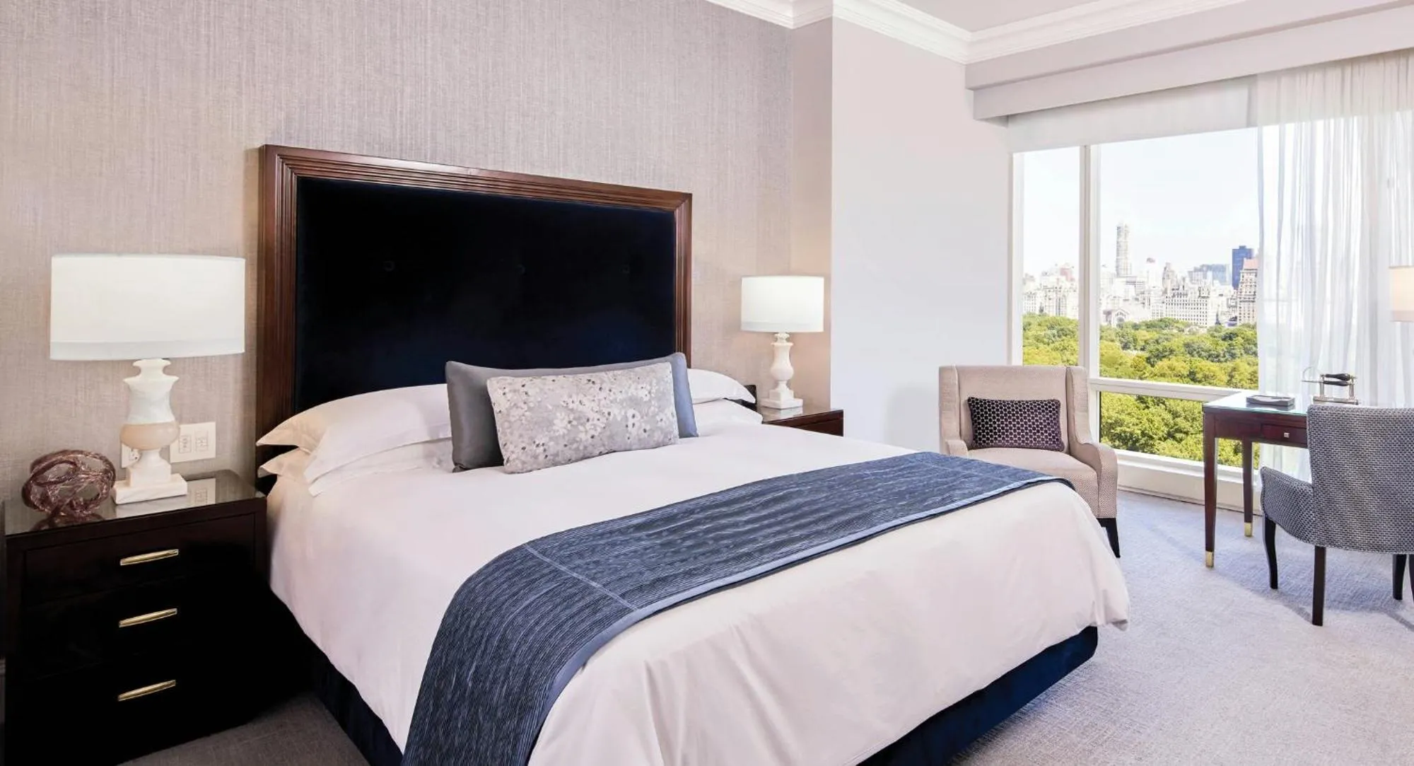 Heritage room comfort with attention to light and furniture